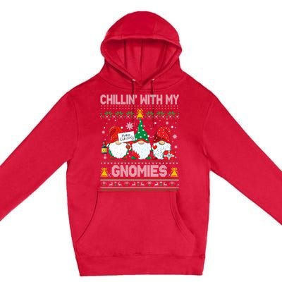 Chillin With My Gnomies Matching Family Christmas Pjs Gnome Premium Pullover Hoodie