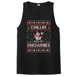 Chillin With My Snowmies Gift PosiCharge Competitor Tank