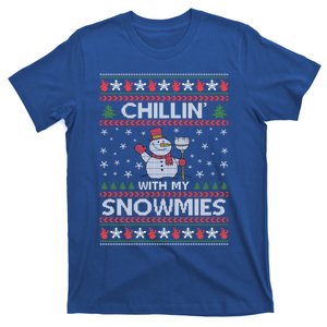 Chillin With My Snowmies Gift T-Shirt