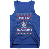 Chillin With My Snowmies Gift Tank Top