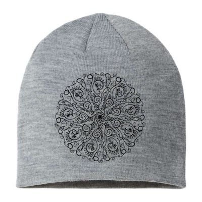 Curse Word Mandala Sustainable Beanie