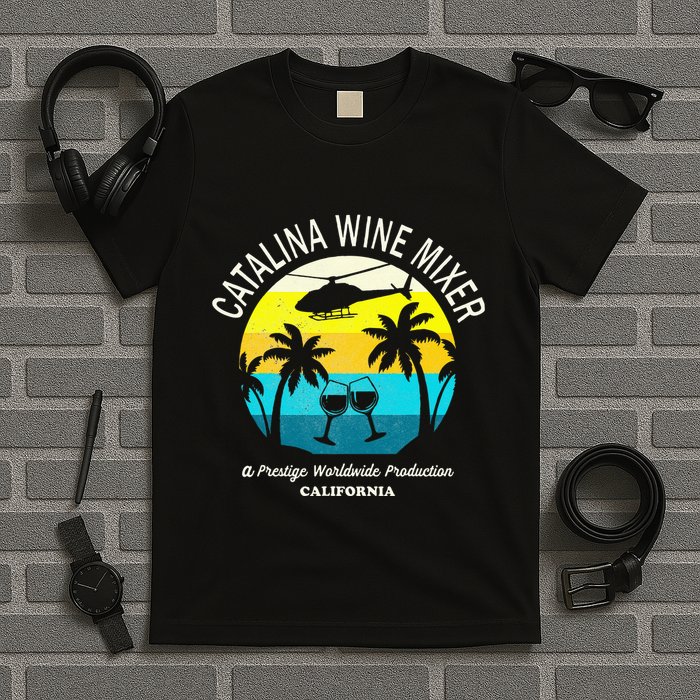 Cata.Lina Wine Mixer Party T-Shirt