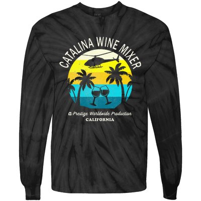 Cata.Lina Wine Mixer Party Tie-Dye Long Sleeve Shirt