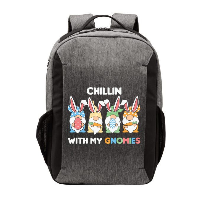 Chillin With My Gnomies Easter Gnome Vector Backpack