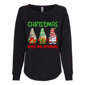 Christmas With My Gnomies Family Matching Xmas Squad Gift Womens California Wash Sweatshirt