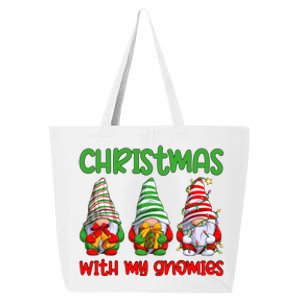 Christmas With My Gnomies Family Matching Xmas Squad Gift 25L Jumbo Tote