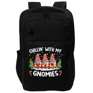 Chillin With My Gnomies Matching Family Christmas Pjs Gnome Impact Tech Backpack