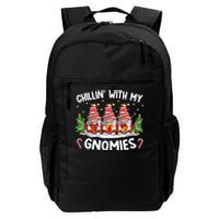 Chillin With My Gnomies Matching Family Christmas Pjs Gnome Daily Commute Backpack