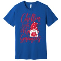 Chillin With My Gnomies Christmas Gnome Cute Gift Premium T-Shirt