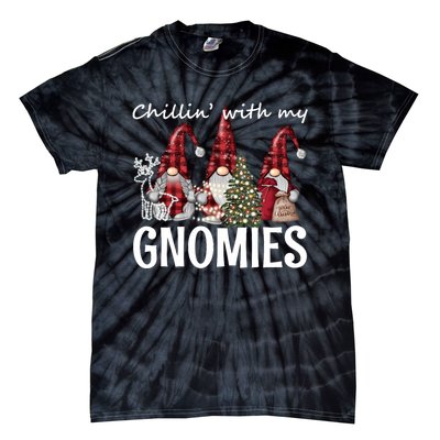 Chillin With My Gnomies Tie-Dye T-Shirt