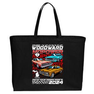 Cruisin Woodward Mopower Drive Your Dream Ride In 2024 Cotton Canvas Jumbo Tote