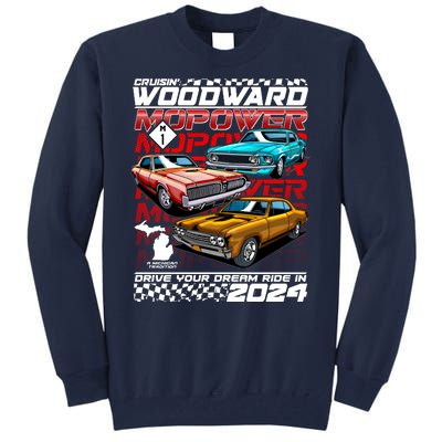 Cruisin Woodward Mopower Drive Your Dream Ride In 2024 Tall Sweatshirt