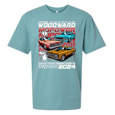 Cruisin Woodward Mopower Drive Your Dream Ride In 2024 Sueded Cloud Jersey T-Shirt