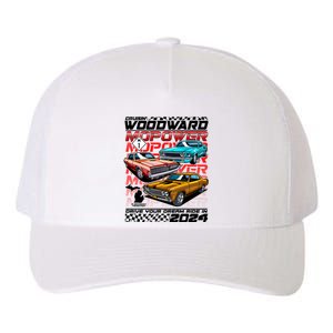 Cruisin Woodward Mopower Drive Your Dream Ride In 2024 Yupoong Adult 5-Panel Trucker Hat