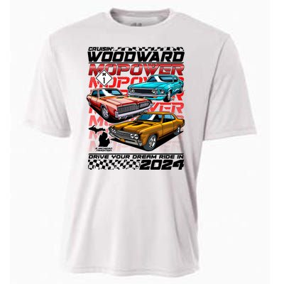 Cruisin Woodward Mopower Drive Your Dream Ride In 2024 Cooling Performance Crew T-Shirt