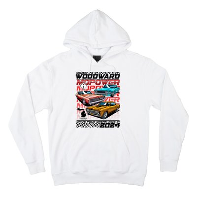 Cruisin Woodward Mopower Drive Your Dream Ride In 2024 Hoodie