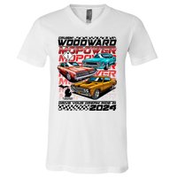 Cruisin Woodward Mopower Drive Your Dream Ride In 2024 V-Neck T-Shirt