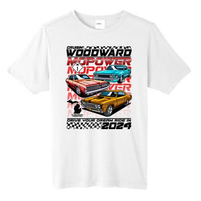 Cruisin Woodward Mopower Drive Your Dream Ride In 2024 Tall Fusion ChromaSoft Performance T-Shirt