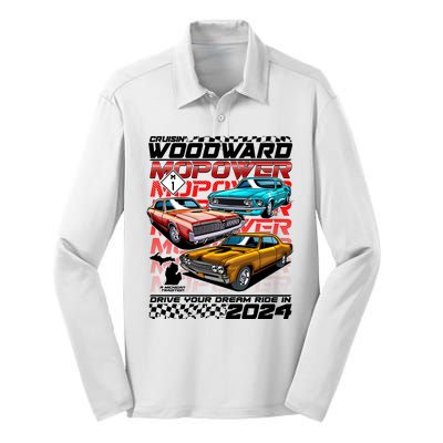 Cruisin Woodward Mopower Drive Your Dream Ride In 2024 Silk Touch Performance Long Sleeve Polo