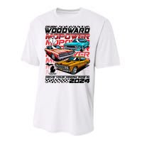 Cruisin Woodward Mopower Drive Your Dream Ride In 2024 Performance Sprint T-Shirt