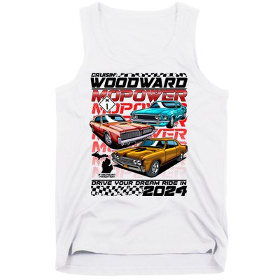 Cruisin Woodward Mopower Drive Your Dream Ride In 2024 Tank Top