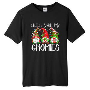 Chillin With My Gnomies Funny Gnome Christmas Pamajas Family Tall Fusion ChromaSoft Performance T-Shirt