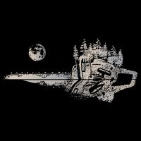 Chainsaw Woodworker Men Lumberjack Arborist Chainsaw Backpack