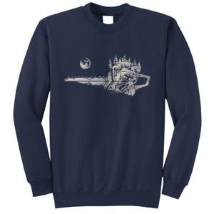 Chainsaw Woodworker Men Lumberjack Arborist Chainsaw Sweatshirt