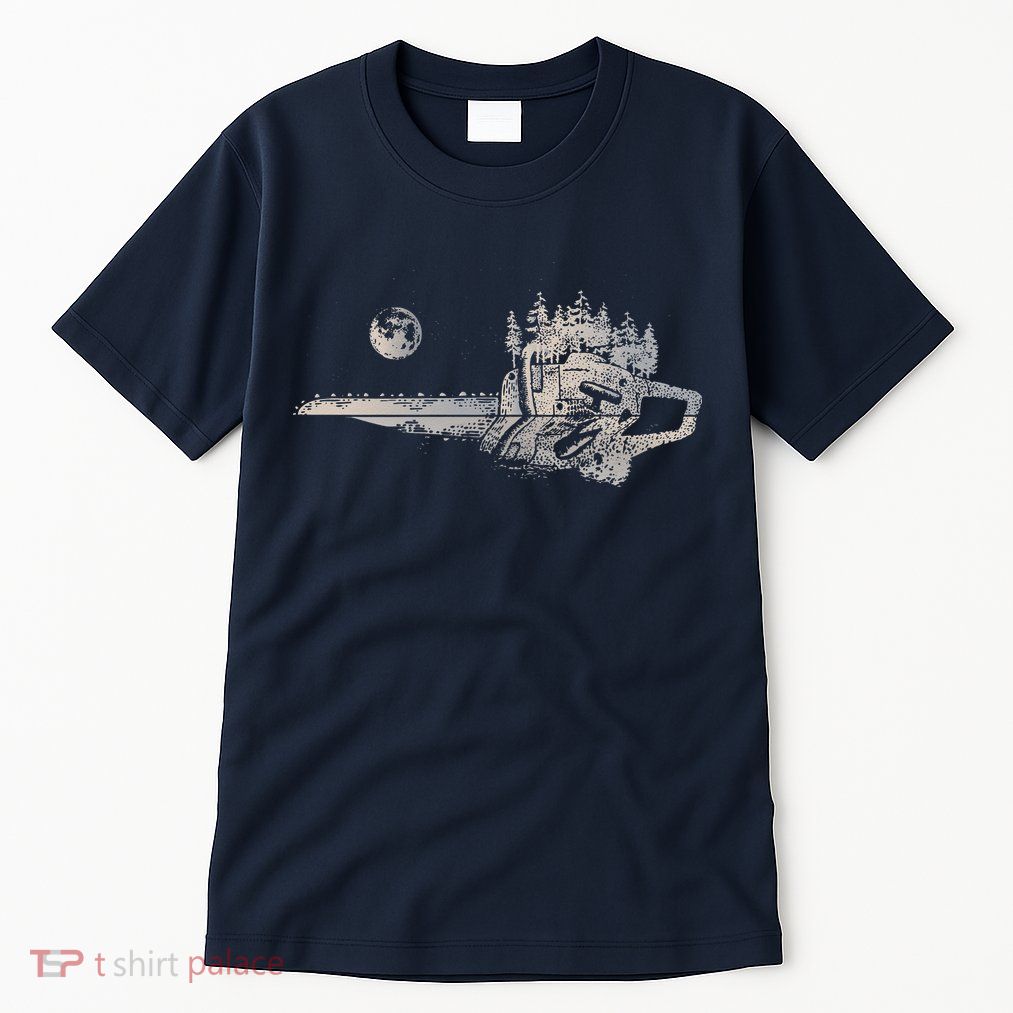Chainsaw Woodworker Men Lumberjack Arborist Chainsaw Tall T-Shirt