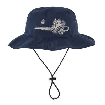 Chainsaw Woodworker Men Lumberjack Arborist Chainsaw Bucket Hat