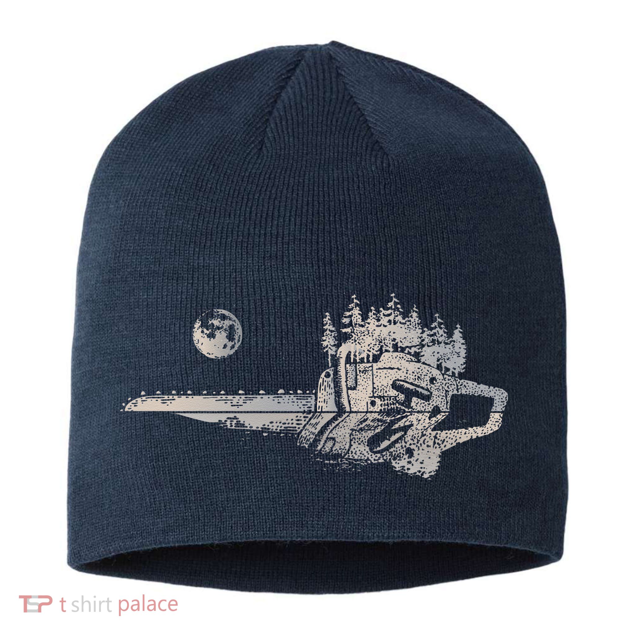 Chainsaw Woodworker Men Lumberjack Arborist Chainsaw Sustainable Beanie
