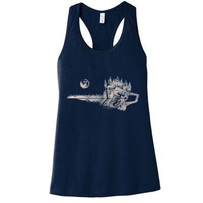 Chainsaw Woodworker Men Lumberjack Arborist Chainsaw Womens Tank Top