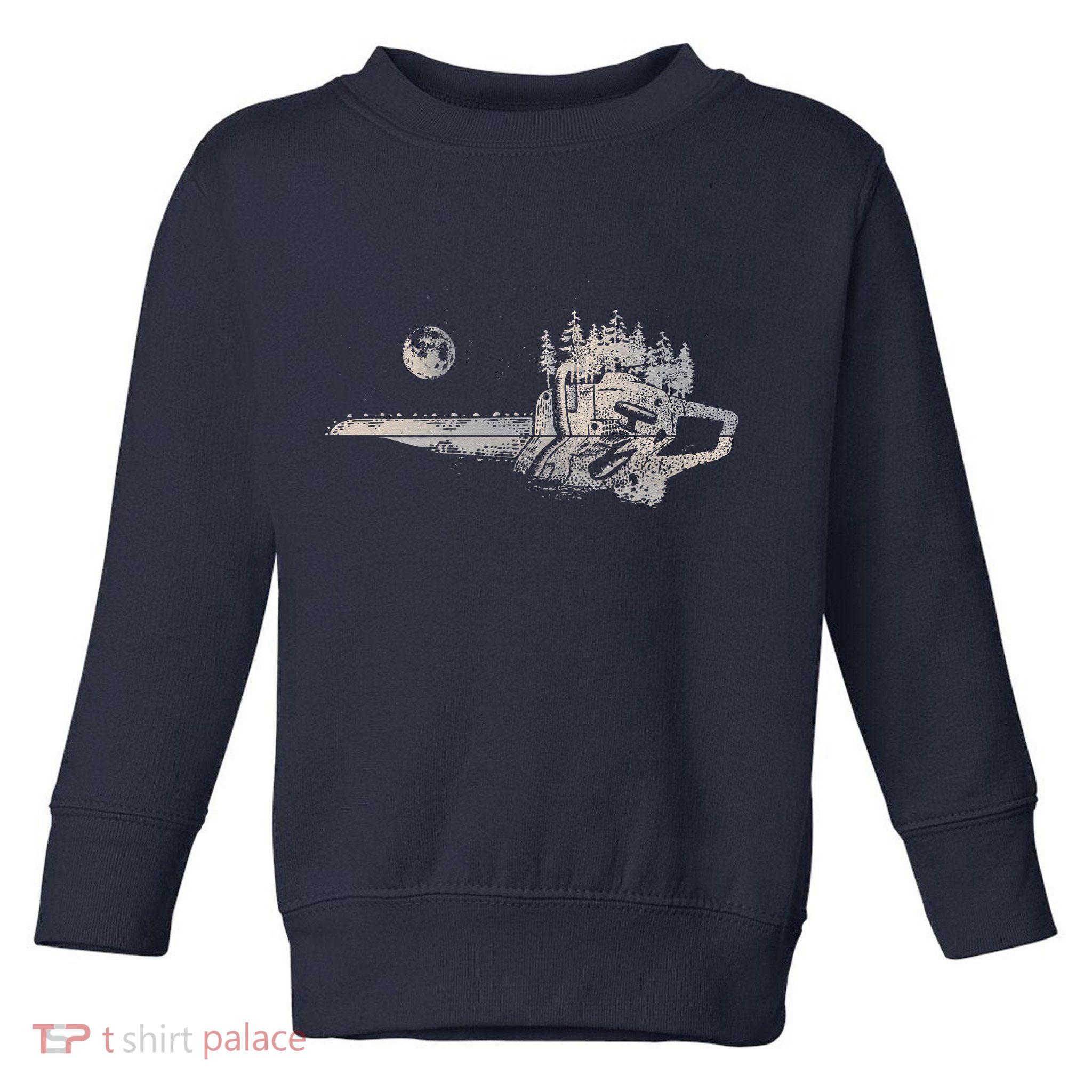 Chainsaw Woodworker Men Lumberjack Arborist Chainsaw Toddler Sweatshirt