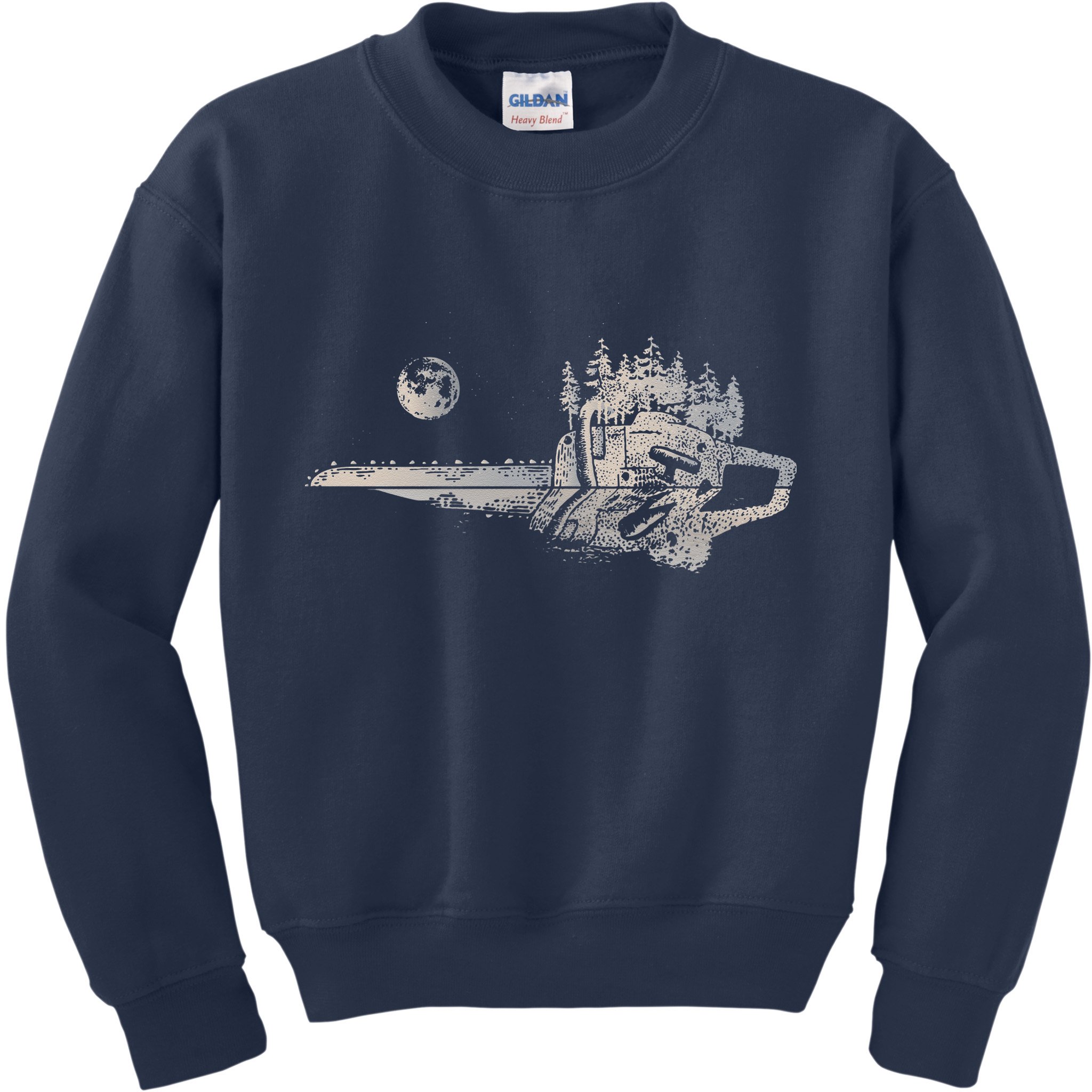 Chainsaw Woodworker Men Lumberjack Arborist Chainsaw Kids Sweatshirt