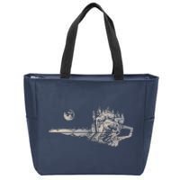 Chainsaw Woodworker Men Lumberjack Arborist Chainsaw Zip Tote Bag