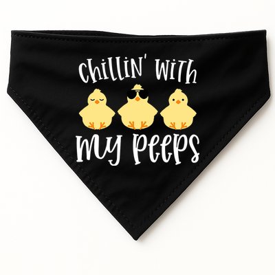 Chillin With My Peeps Cute USA-Made Doggie Bandana