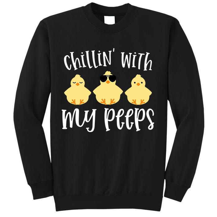 Chillin With My Peeps Cute Sweatshirt