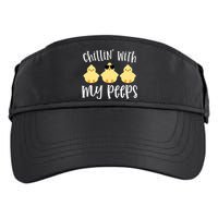 Chillin With My Peeps Cute Adult Drive Performance Visor