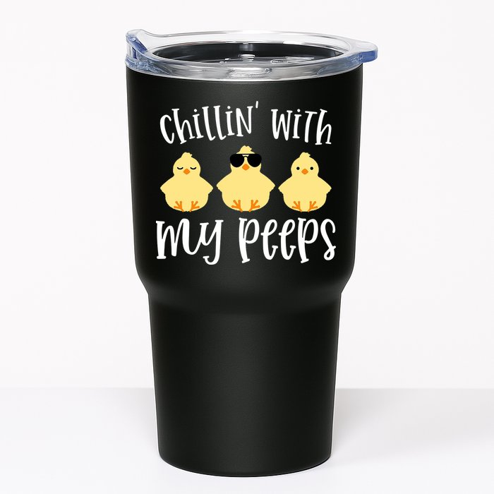 Chillin With My Peeps Cute Tumbler