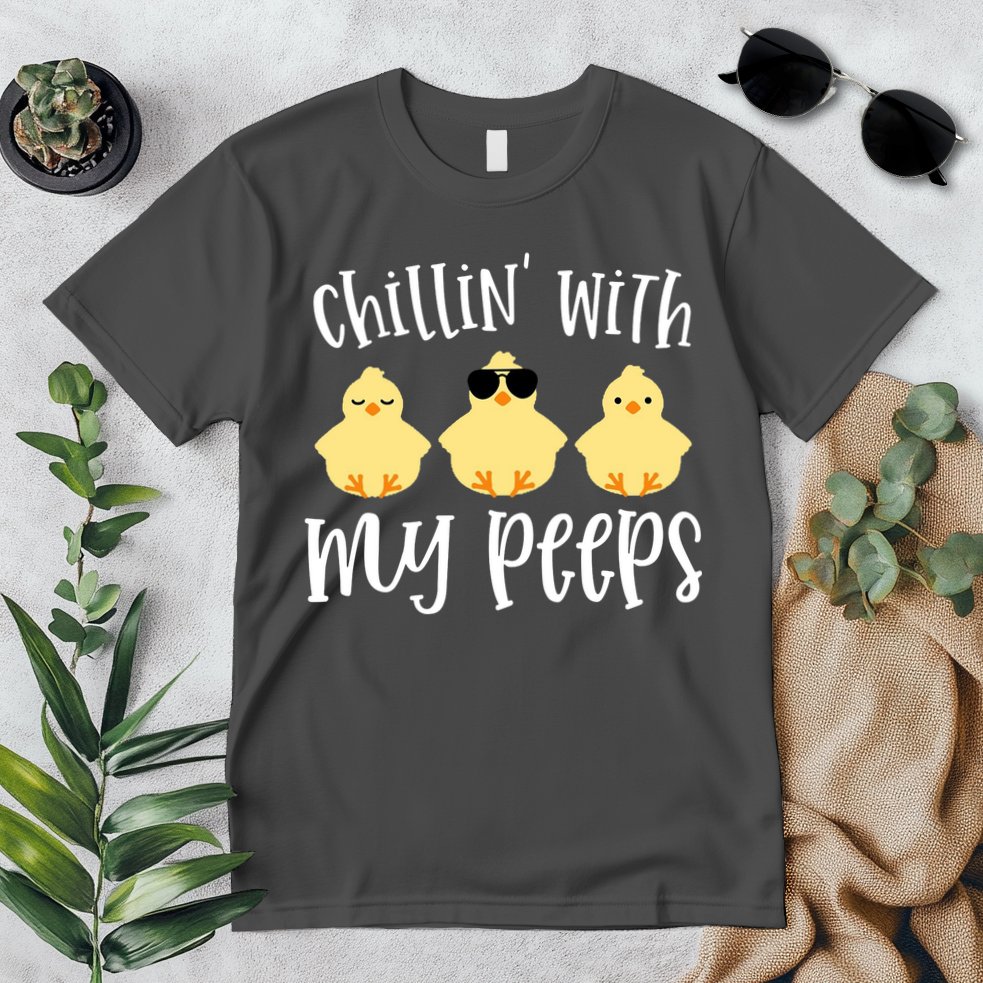 Chillin With My Peeps Cute Premium T-Shirt