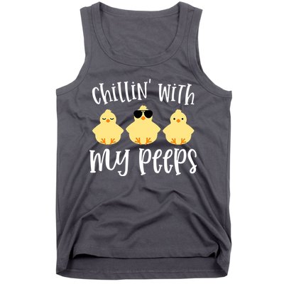 Chillin With My Peeps Cute Tank Top