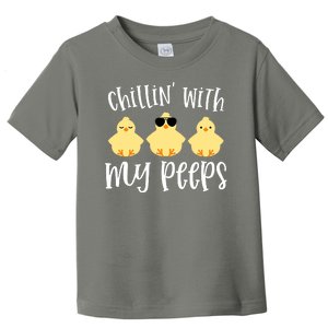 Chillin With My Peeps Cute Toddler T-Shirt