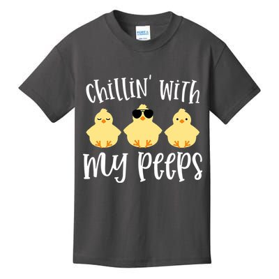 Chillin With My Peeps Cute Kids T-Shirt