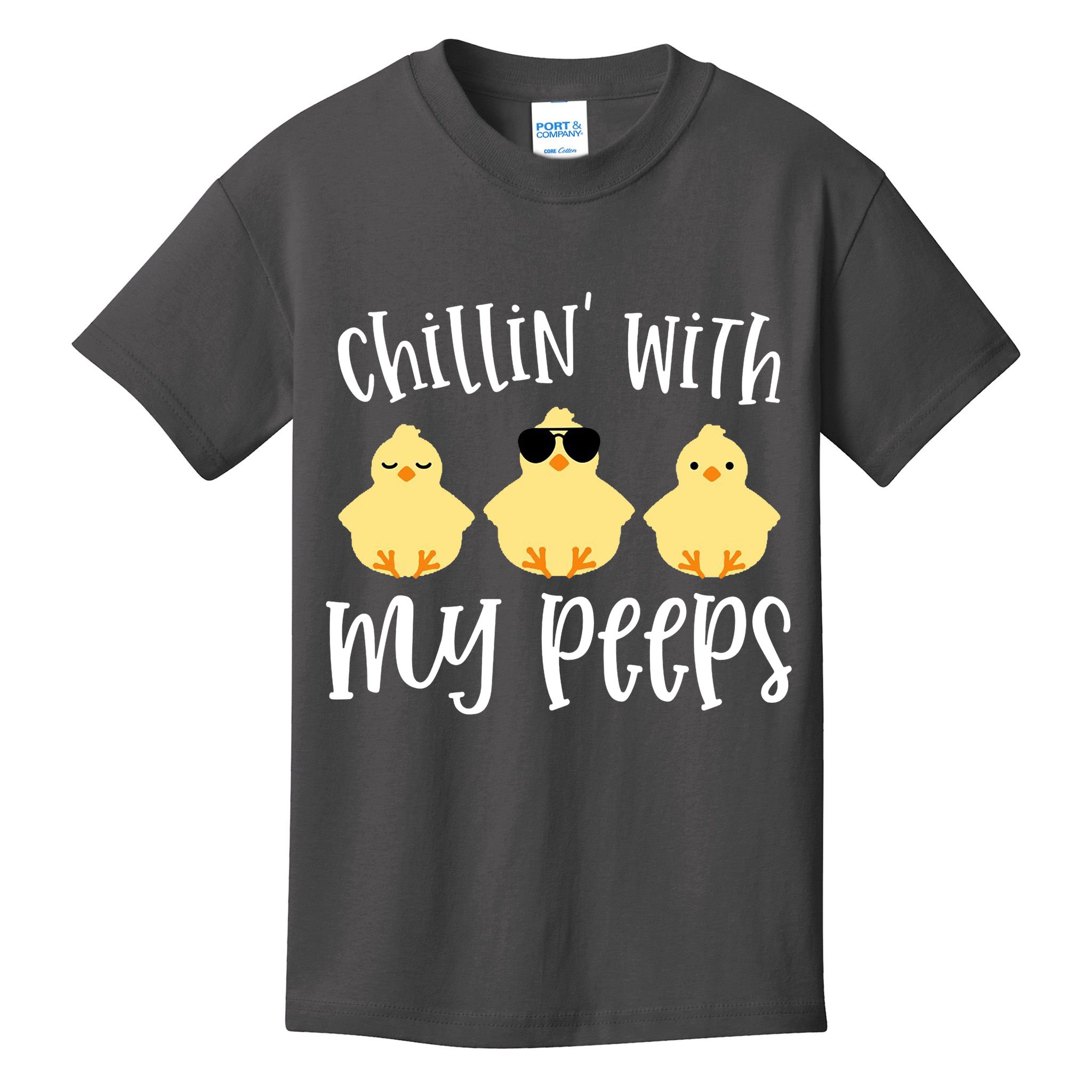 Chillin With My Peeps Cute Kids T-Shirt