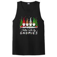 Chillin With My Gnomies Funny Christmas Family Friend Gnomes PosiCharge Competitor Tank