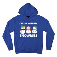 Chillin' With My Snowmies Gift Hoodie