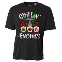 Chillin With My Gnomies Christmas Gnome Family Matching Xmas Cooling Performance Crew T-Shirt