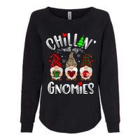 Chillin With My Gnomies Christmas Gnome Family Matching Xmas Womens California Wash Sweatshirt