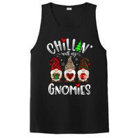 Chillin With My Gnomies Christmas Gnome Family Matching Xmas PosiCharge Competitor Tank