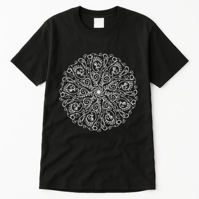 Curse Word Mandala Graphic Tall T-Shirt